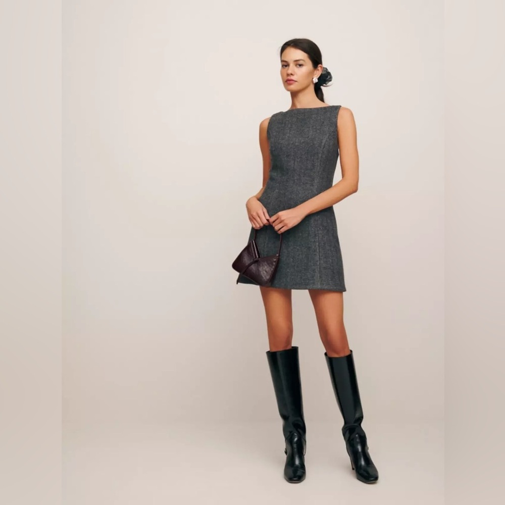 Reformation Willene Tweed Dress
